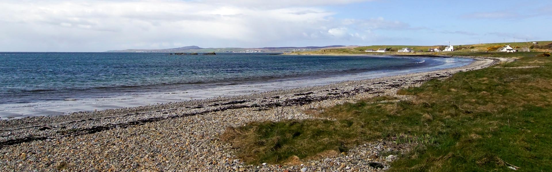 Wide beaches on Lochindaal, Islay