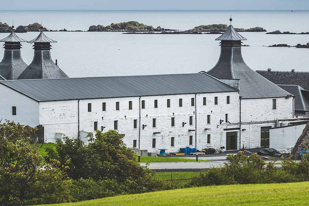 Laphroaig Distillery from the outside