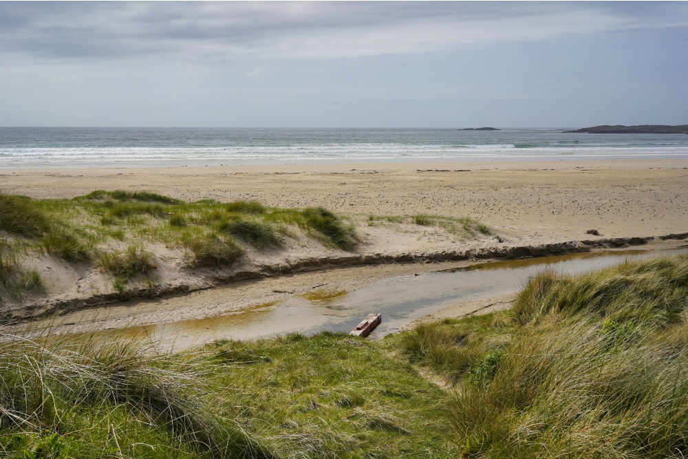 Machir Bay and beach on the Isle of Islay in Scotland