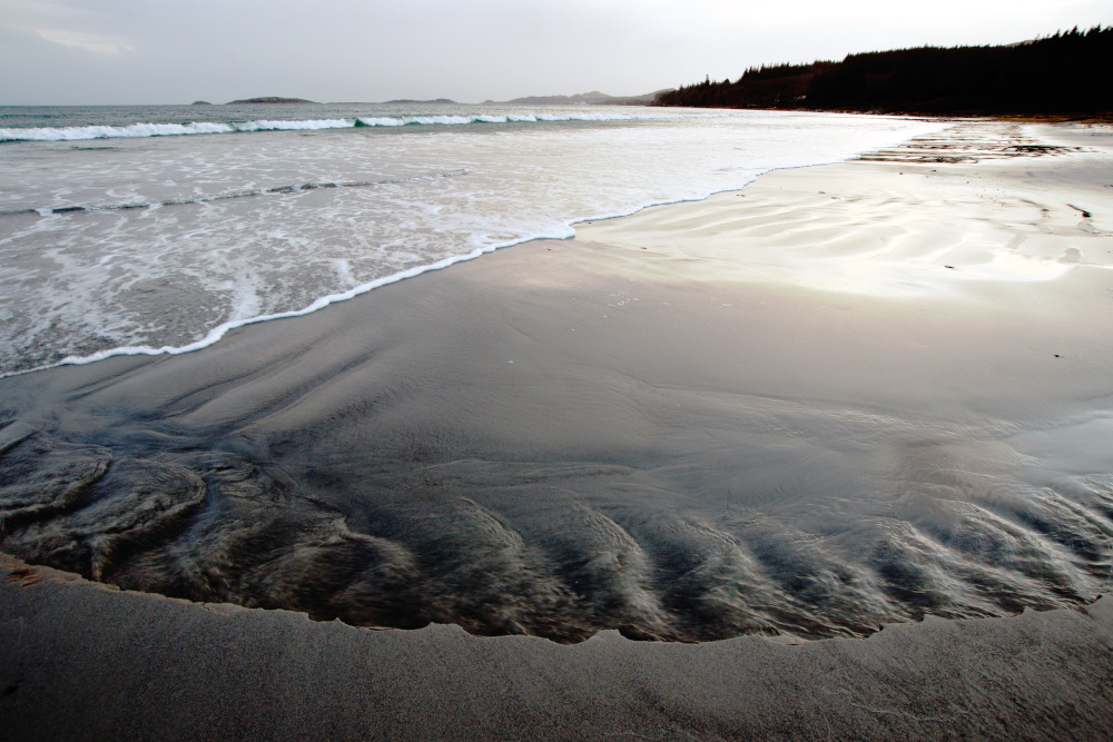 Sandy beach on the isle of Jura