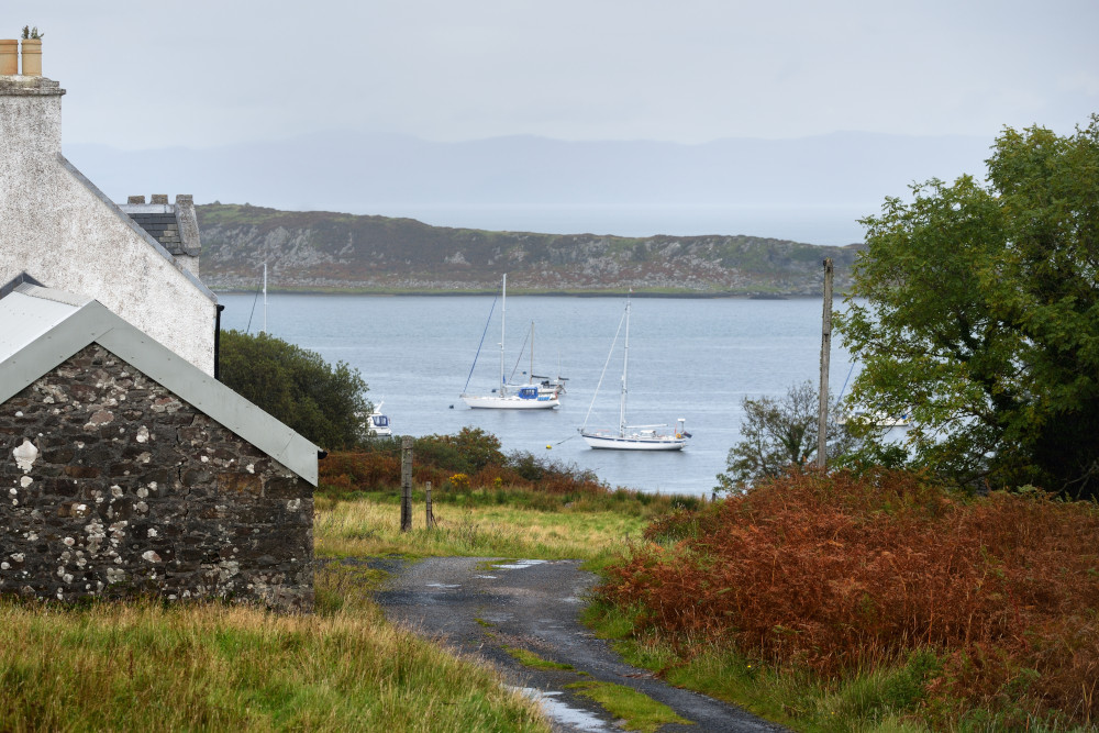 Village of Craighouse on the isle of Jura