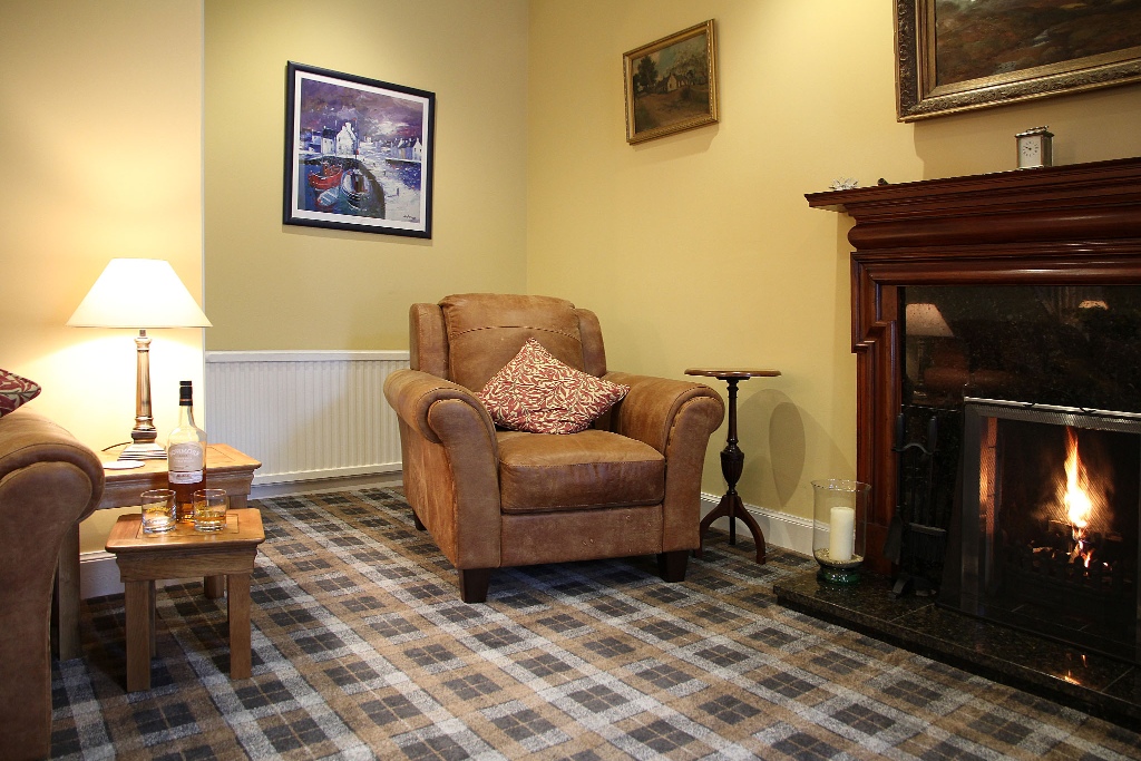 Dundonald Living Room with fire place