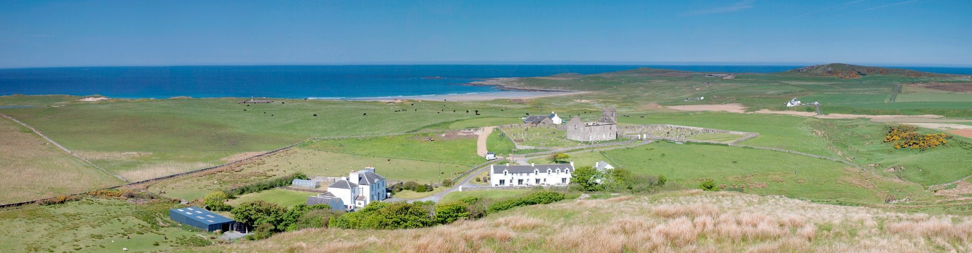 Panoramic view of Islay Cottages