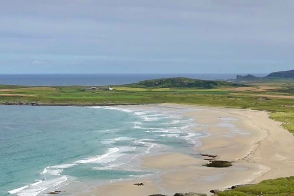 A beautiful windswept beach on Islay.