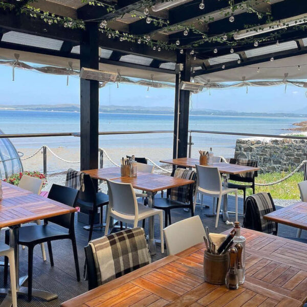 View from the Terrace outdoor-indoor area at Peatzeria